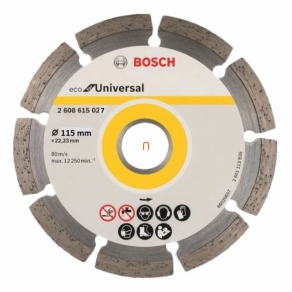   Bosch gyémánt vágótárcsa 115x22 33 mm ECOforUniversal (2608615027)