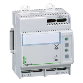   Legrand Távvezérlő tartalékvilágítási egységekhez (BE/KI), 4 DIN modul - 3901