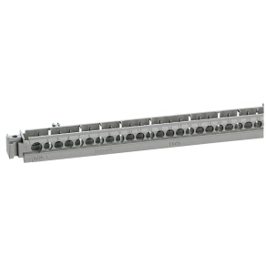 Legrand Lexic elkosztókapocs-tartó üres 35 furat - 4817