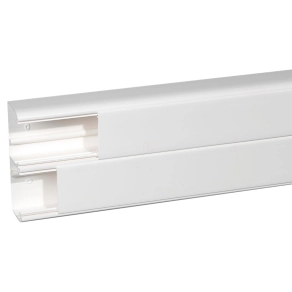   Legrand univerzális DLP kábelcsatorna, 150 x 50 mm, 2 x 65 mm-es hajlékony fedéllel, válaszfallal, 2 m, fehér - 10427