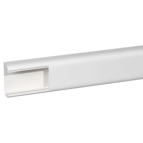   Legrand univerzális DLP kábelcsatorna, 80 x 35 mm, 65 mm-es hajlékony fedéllel, válaszfal nélkül, 2 m, fehér - 10461