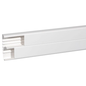   Legrand univerzális DLP kábelcsatorna, 195 x 50 mm, 2x85 mm-es hajlékony fedéllel, válaszfallal, 2 m, fehér - 10470