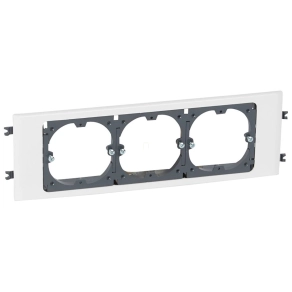   Legrand DLP 3-as szerelvénykeret, 85-ös fedélhez, Ø60 - 10933