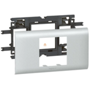   Legrand Program Mosaic DLP alu keret 2 modulos, 65 mm fedélhez - 11202