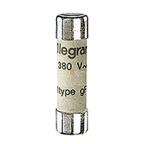   Legrand Lexic hengeres olvadóbiztosító 4A gG 10 x38 kiolvadás jelző nélkül - 13304