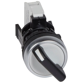   Legrand Osmoz forgatókaros 2 fix állású kapcsoló-Z-fekete - 23730