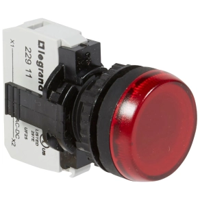 Legrand Osmoz jelzőlámpa 24V~/= piros - 23771