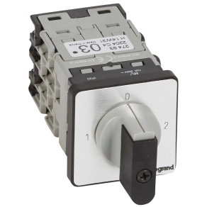 Legrand Görgős kapcsoló 4P 16A PR12 1-0-2 90° - 27493