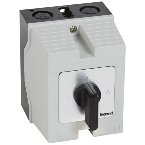   Legrand Tokozott görgős kapcsoló 3P 4kW PR12 0-Y-DELTA - 27771