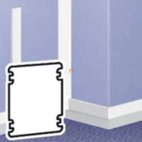   Legrand DLP mini csatorna kábelrögzítő 75x20 csatornához - 30305
