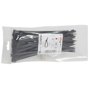 Legrand Colring 3, 5x180 fekete vezetékkötegelő - 31804