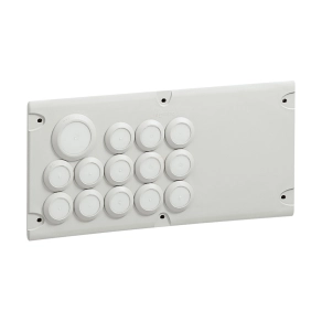   Legrand Cabstop 14 bemenetes + tartalék kábelbevezető lap - 36495