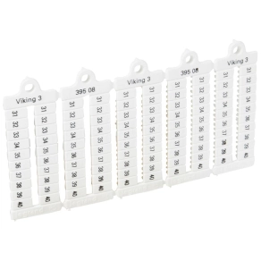   Legrand Viking3 jelölő3 1-40 vízszintes 5mm széles - 39508