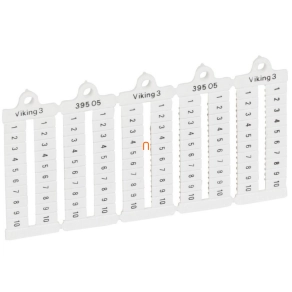 Legrand Viking3 jelölő1-10 vízszintes 6mm széles - 39515
