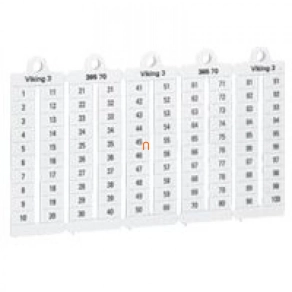   Legrand Viking3 jelölő 21-30 vízszintes 6mm széles - 39517
