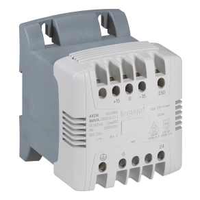   Legrand vezeték és biztnsági transzformátor 230/24V 63VA - 44212