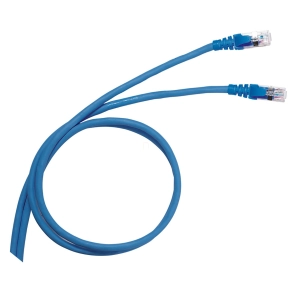   Legrand patch kábel Cat6 (F/UTP) PVC 1M kék d:6mm LCS3 - 51762