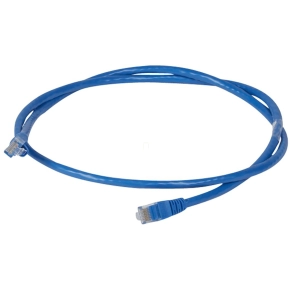   Legrand patch kábel Cat6 (U/UTP) PVC 1M kék d:6mm LCS3 - 51772