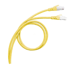   Legrand patch kábel Cat6A (S/FTP) PVC 1M sárga d:6 2mm LCS3 - 51780