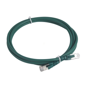   Legrand patch kábel Cat6A (S/FTP) LSZH 2M zöld d:6 2mm LCS3 - 51867