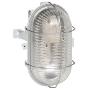   Legrand Bébilux hajólámpa fém rács 60W, IP44, porcelán foglalat - 60414