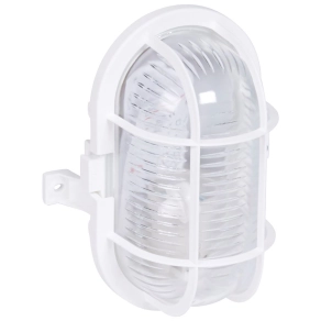   Legrand Bébilux hajólámpa fehér 60W IP44 műanyag védőrács - 60492