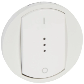   Legrand Céliane I/O billentyű, fényjelzős, fehér - 68023