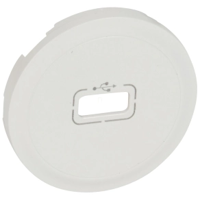 Legrand Céliane USB burkolat, fehér - 68253