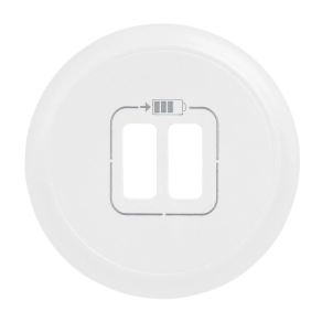   Legrand Céliane 2xUSB töltőaljzat burkolat, fehér - 68256
