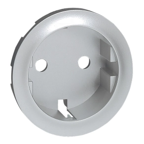   Legrand Céliane 2P+F csatlakozóaljzat burkolat, titán - 68431