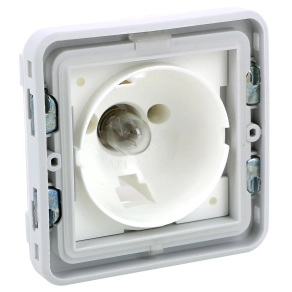   Legrand Plexo 55 jelzőlámpa, bura nélkül, szürke, 4W-os izzóval - 69583