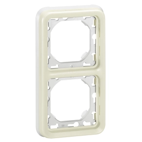   Legrand Plexo 55 süllyesztett 2-es keret függőleges, fehér - 69696