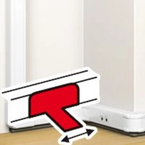   Legrand DLP "T" elem padló rögzítéssel bepattintható kábelcsatornához, 50x12 mm vagy 92x20 mm padlórögzítéses csatornákhoz, fehér - 75688