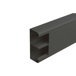   Legrand DLP-S kábelcsatorna 130×50 mm, hajlékony fedéllel, bepattintható 45-ös szerelvényhez, fekete - 75752