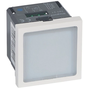   Legrand Program Mosaic jelzőtábla 2m, LED-del, kék - 78521