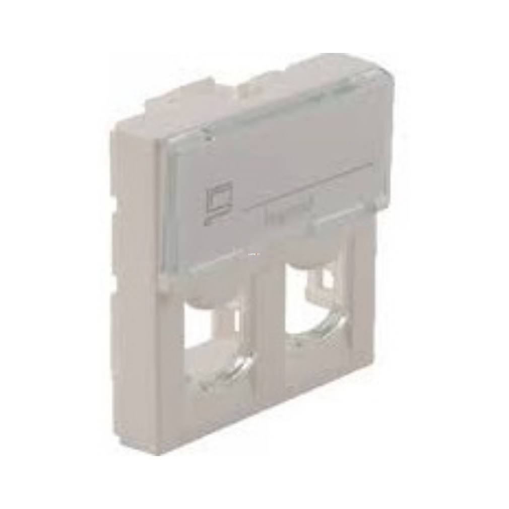 Legrand Program Mosaic 2xKeystone aljzat, 2m, fehér 078610