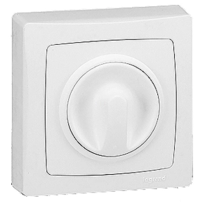  Legrand Oteo forgatógombos fényerőszabályzó 40-400 W keret, tel, fehér - 86068