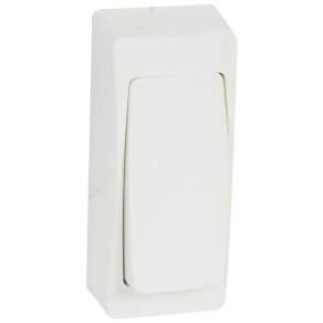   Legrand Oteo keskeny egypólusú nyomó kerettel 6 A, fehér - 86085