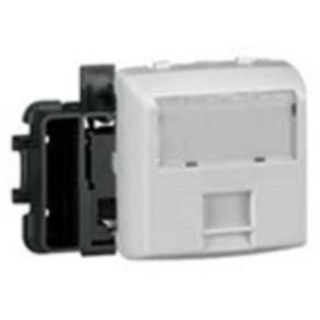   Legrand Oteo RJ45 Cat.5E UTP informatikai aljzat keret nélkül fehér - 86159