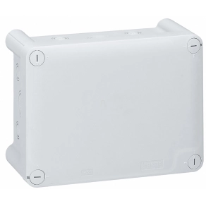   Legrand Plexo doboz téglalap alakú, 180×140×86 mm, szürke - 92054