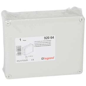   Legrand Plexo doboz téglalap alakú, 220×170×86 mm, szürke - 92064