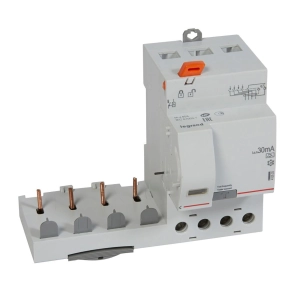 Legrand DX3 áramvédő relé 4P 400V~ A 40A 30mA - 410525