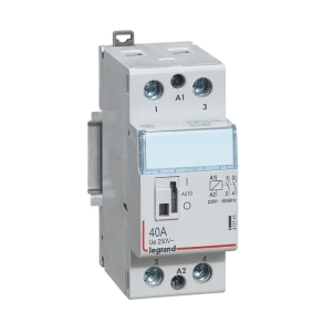   Legrand CX3 moduláris kontaktor 40A 230V 2Z - karral - 412545