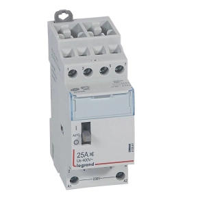   Legrand CX3 moduláris kontaktor 25A 230V 4Z halk-karral - 412561