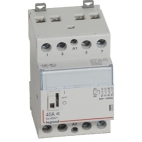   Legrand CX3 moduláris kontaktor 40A 230V 4Z halk - karral - 412562