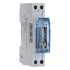   Legrand MicroRex W11 heti programkapcsoló működési tartalék nélkül, függőleges előlappal - 412783