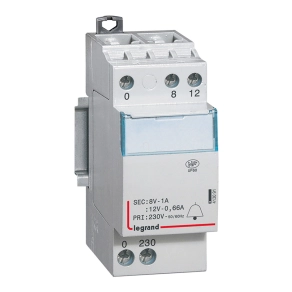 Legrand Lexic csengőtrafó 230/12-8V 8VA - 413091