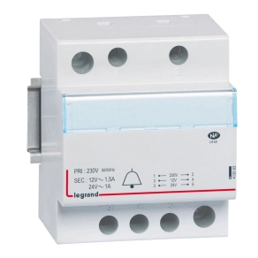 Legrand Lexic csengőtrafó 230/24-12V 24-18VA - 413093