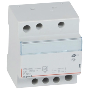   Legrand Lexic biztonsági trafó 16VA 230/24-12-2x12V - 413095