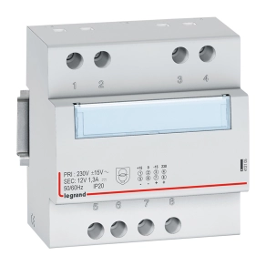 Legrand Lexic szűrt tápegység 12V~/=, 1, 0,125 - 413105